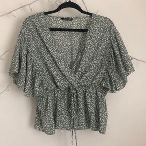 SHEIN V Neck blouse